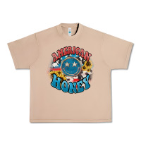 Burro American honey smiley Urban Heavy Tee - HowdyJamesFarm
