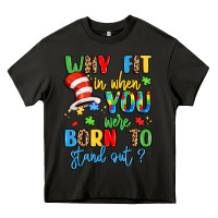 Asphalt why fit in when you were born to stand out Heavy Core Tee - LillyAllenDesigns