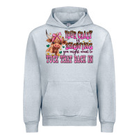 Heather Grey your crazy is showing you might want to tuck that Urban Hoodie - AdoDesignShop