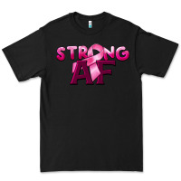 Black strong af breast cancer Premium Tee - BarkalooDesign