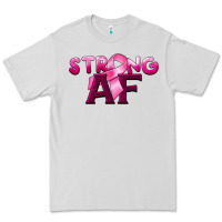 Dove Grey strong af breast cancer Premium Tee - BarkalooDesign