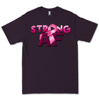 Plum strong af breast cancer Premium Tee - BarkalooDesign