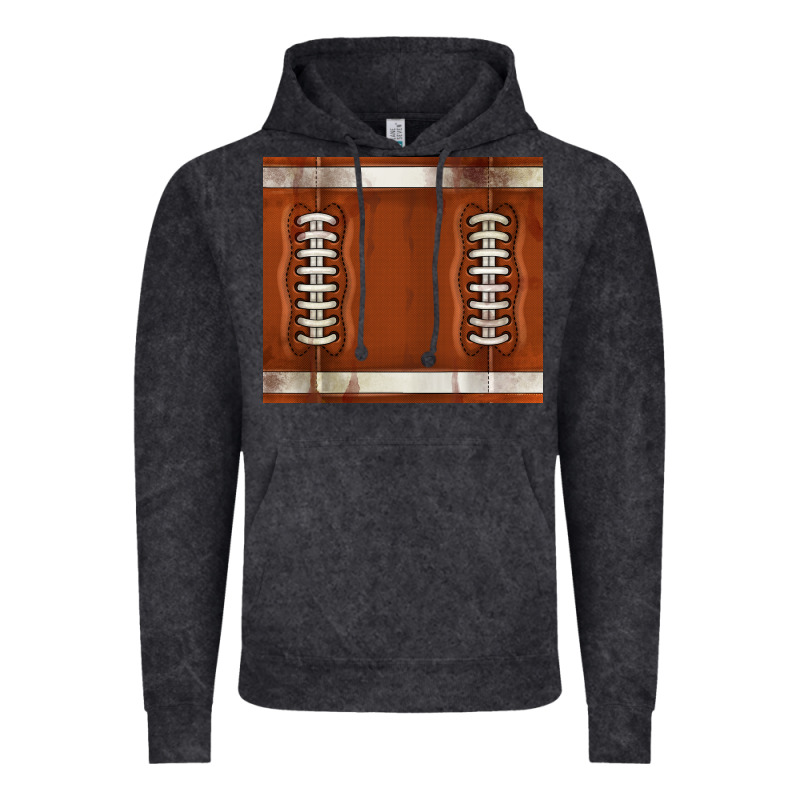 Distressed American Football Pattern Vintage Hoodie by TumblerDesignByShophia | Teevron