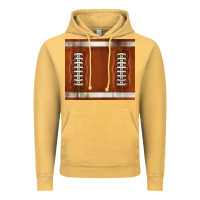 Vintage Mustard distressed american football pattern Vintage Hoodie - TumblerDesignByShophia