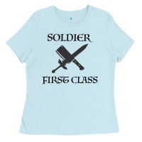 Baby Blue Soldier First Class Ladies Tee - Bettercallsaul