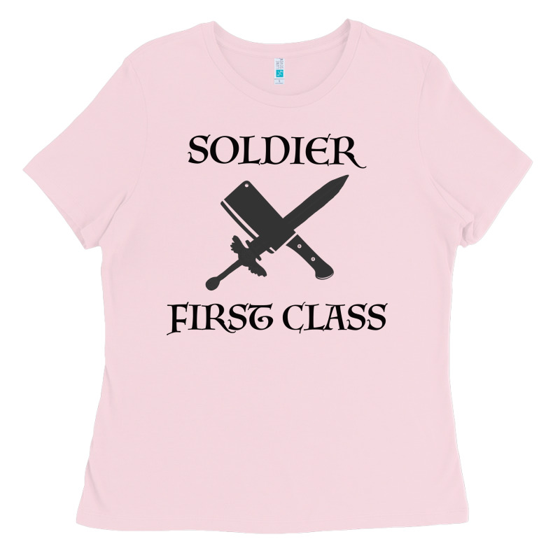 Soldier First Class Ladies Tee by Bettercallsaul | Teevron