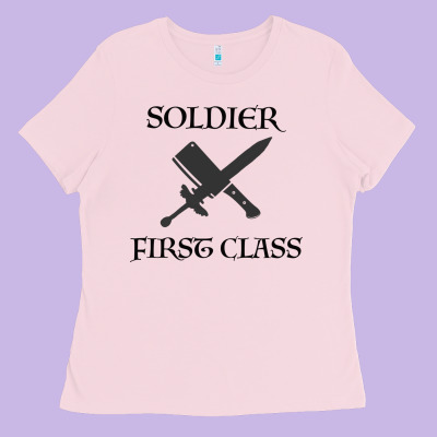 Soldier First Class Ladies Tee Designed By Bettercallsaul