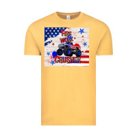 Vintage Mustard firework crusher 4th of july Vintage Tee - TumblerDesignByShophia