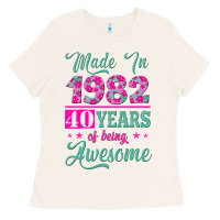 Bone made in 1982, 40 years of being awesome Ladies Tee - Jasminsmagicworld