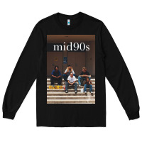 Black mid 90s movie Long Sleeve Tee - minhPixels