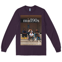 Plum mid 90s movie Long Sleeve Tee - minhPixels