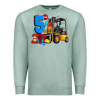 Seafoam forklift birthday five Premium Sweatshirt - Artiststas