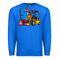 True Royal forklift birthday five Premium Sweatshirt - Artiststas