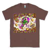Chestnut Mardi Gras with crab Classic Tee - NancyCooperArtShop
