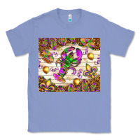 Colony Blue Mardi Gras with crab Classic Tee - NancyCooperArtShop