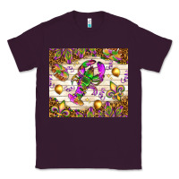 Plum Mardi Gras with crab Classic Tee - NancyCooperArtShop