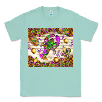 Seafoam Mardi Gras with crab Classic Tee - NancyCooperArtShop