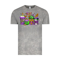 Cloud Rock mardi gras crawfish coffee Vintage Tee - Jasminsmagicworld