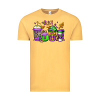 Vintage Mustard mardi gras crawfish coffee Vintage Tee - Jasminsmagicworld