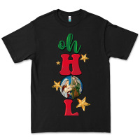 Black oh holy night Premium Tee - BarkalooDesign