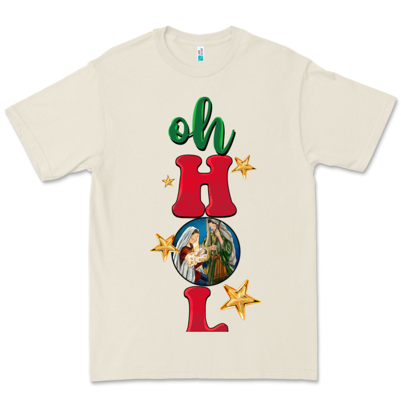 Oh Holy Night Premium Tee by BarkalooDesign | Teevron