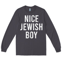 Smoke hanukkah nice jewish boy cool chanukah festival jewish gift t shirt Long Sleeve Tee - minhPixels
