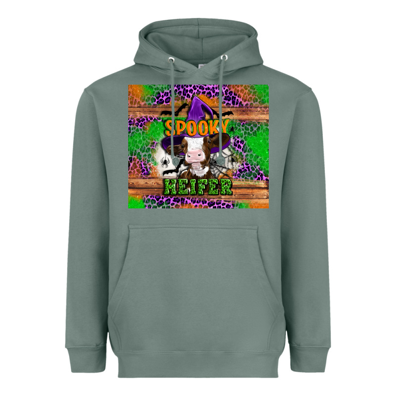 Spooky Heifer Heavyweight Hoodie by Artiststas | Teevron