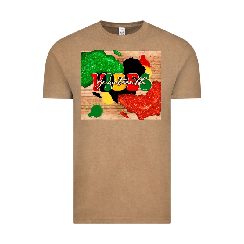 Juneteenth Vibes Vintage Tee by TumblerDesignByShophia | Teevron