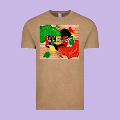 Juneteenth Vibes Vintage Tee Designed By Tumblerdesignbyshophia