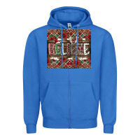 Believe Zipper Hoodie | Teevron