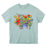 Arona autism unicorn Heavy Core Tee - LillyAllenDesigns