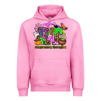 Fuchsia Pink rt respiratory therapist Urban Hoodie - AdoDesignShop