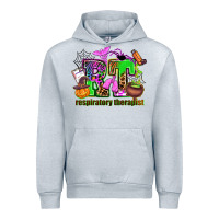 Heather Grey rt respiratory therapist Urban Hoodie - AdoDesignShop