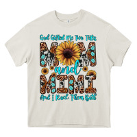 God Gifted Me Two Titles Mom And Mimi  And I Rock Them Both Heavy Core Tee | Teevron