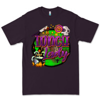 Plum halloween lunch lady Premium Tee - BarkalooDesign