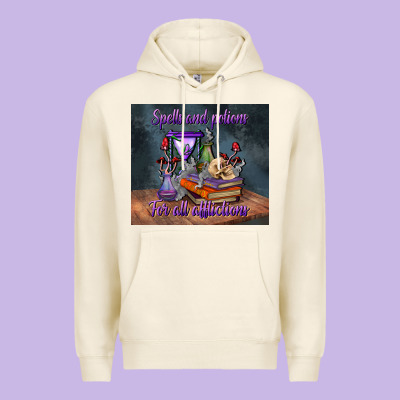 Spells And Potions For All Afflictions Tumbler Premium Hoodie Designed By Bundleandbundleshop