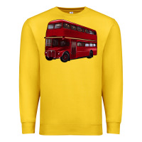 Lemon double decker bus Premium Sweatshirt - Artiststas