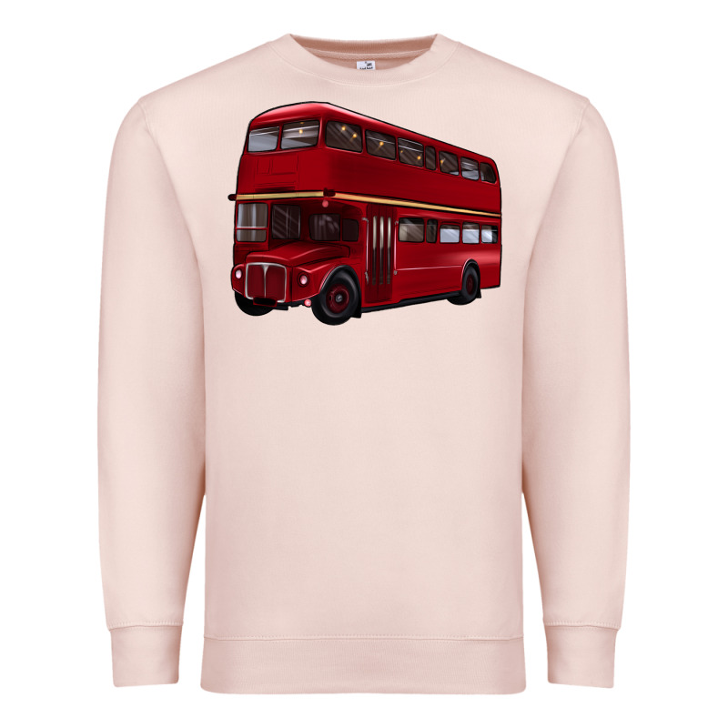 Double Decker Bus Premium Sweatshirt by Artiststas | Teevron