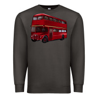 Smoke double decker bus Premium Sweatshirt - Artiststas
