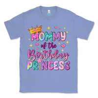 Colony Blue mommy of the birthday princess Classic Tee - NancyCooperArtShop
