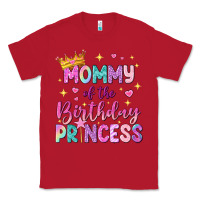 Red mommy of the birthday princess Classic Tee - NancyCooperArtShop