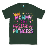 Sports Green mommy of the birthday princess Classic Tee - NancyCooperArtShop