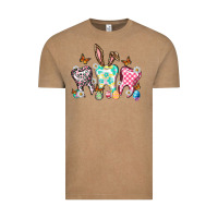 Vintage Coffee Happy Easter Day teeth Vintage Tee - HowdyJamesFarm