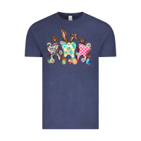 Vintage Denim Happy Easter Day teeth Vintage Tee - HowdyJamesFarm