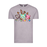 Vintage Zinc Happy Easter Day teeth Vintage Tee - HowdyJamesFarm