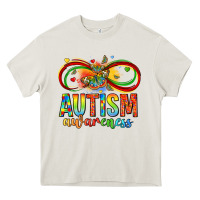 Cream autism awareness butterfly infinity symbol Heavy Core Tee - LillyAllenDesigns