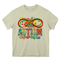 Mossy autism awareness butterfly infinity symbol Heavy Core Tee - LillyAllenDesigns