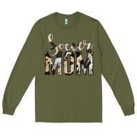 Army Green soccer mom Long Sleeve Tee - Jasminsmagicworld