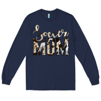 Navy soccer mom Long Sleeve Tee - Jasminsmagicworld