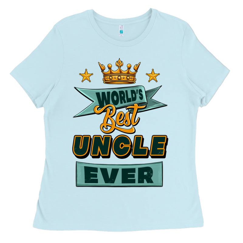 World's Best Uncle Ever Ladies Tee by Jasminsmagicworld | Teevron